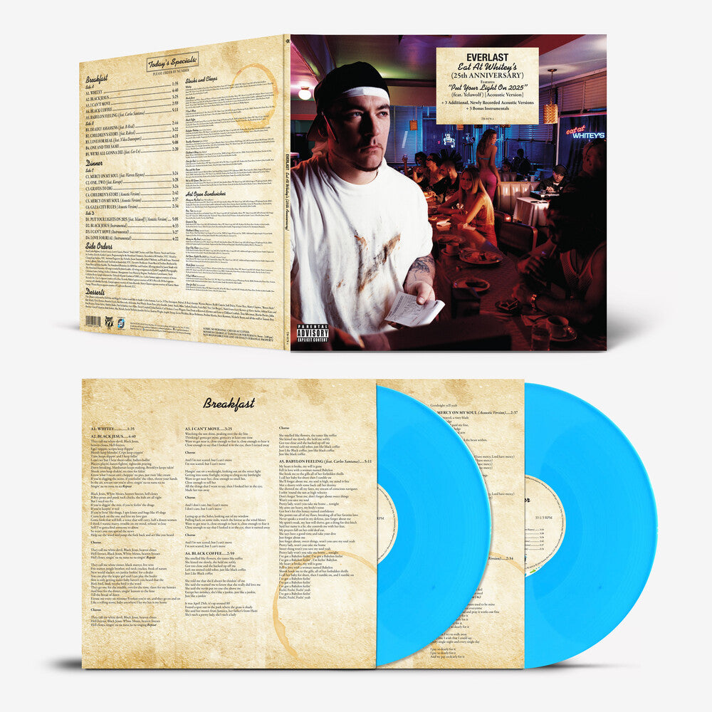 Everlast - Eat At Whitey's (25th Anniversary) [Blue Vinyl] Vinyl Record [New]