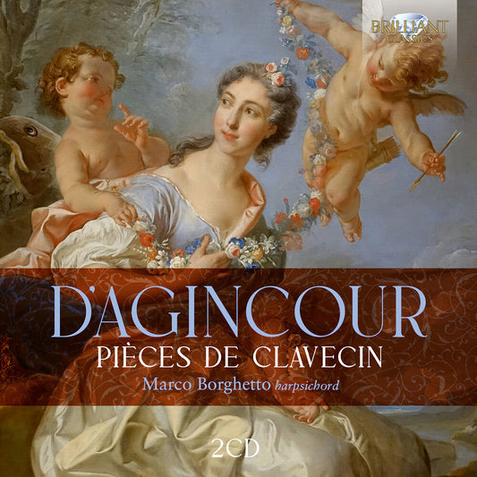 Marco Borghetto - D'agincour: Pieces De Clavecin [CD] [New CD]