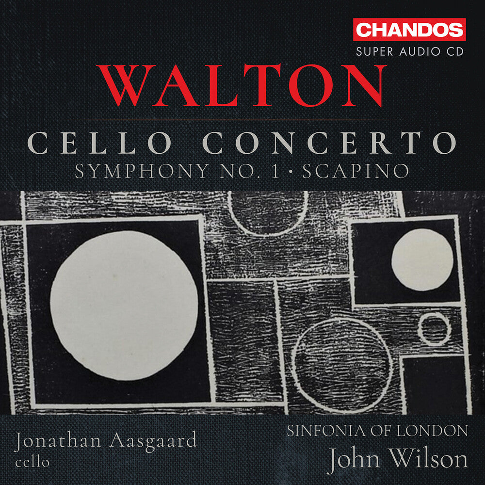 Jonathan Aasgaard - Walton: Vc Con: Sym No. 1 Scapino [CD] [New CD]