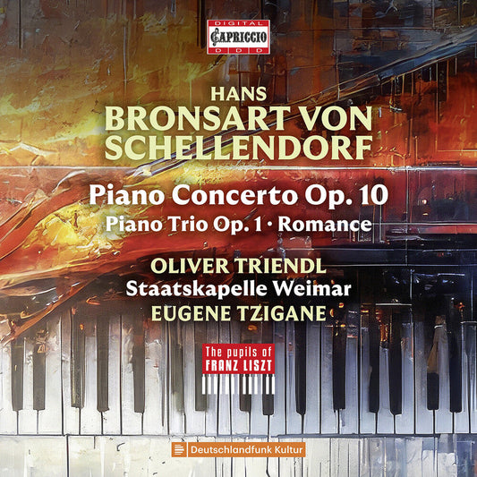 Oliver Triendl - Hans Bronsart Von Schellendorf: Pno Con: Pno Trio [CD] [New CD]