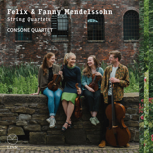 Consone Quartet - Felix & Fanny Mendelssohn: Str Quartets [CD] [New CD]