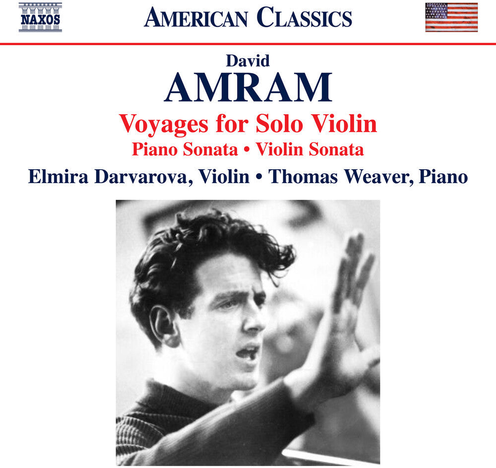 Elmira Darvarova - Amram: Voyages For Solo Violin: Pno Sonata: Vn [CD] [New CD]