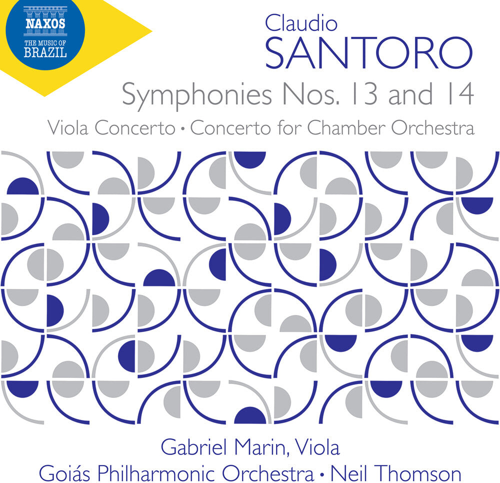 Gabriel Marin - Santoro: Sym No. 13: Sym No. 14: Viola Con: Con [CD] [New CD]