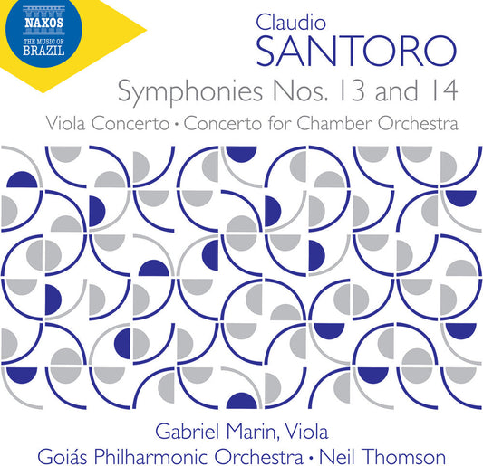 Gabriel Marin - Santoro: Sym No. 13: Sym No. 14: Viola Con: Con [CD] [New CD]