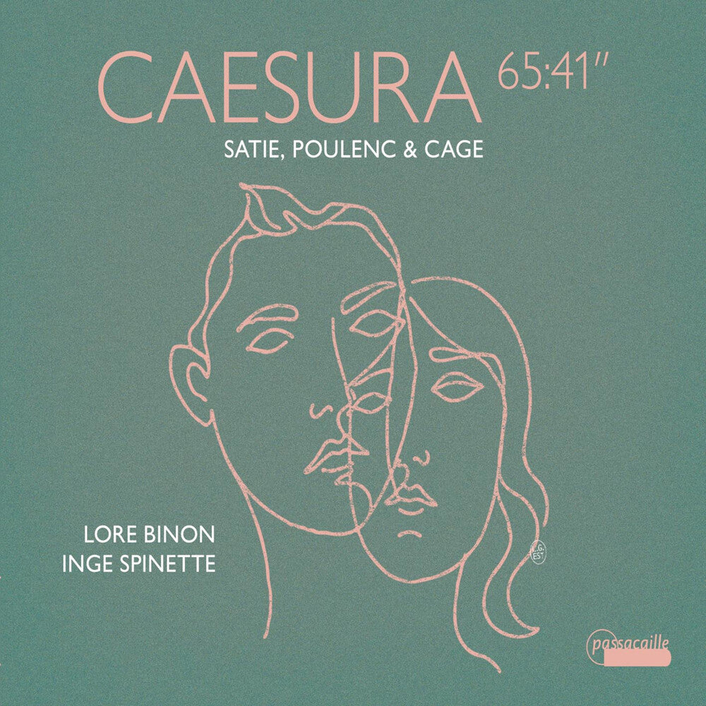 Inge Spinette - Caesura - 65:41 [CD] [New CD]