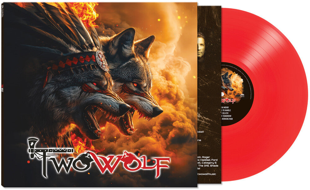 Two Wolf - Two Wolf [Colored Vinyl] [Limited Edition] (Red) [New Vinyl]