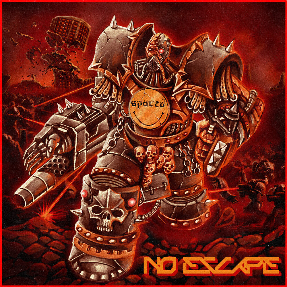 Spaced - No Escape [Indie Exclusive Coke Bottle / Oxblood w/ Black splatter LP] [New Vinyl]