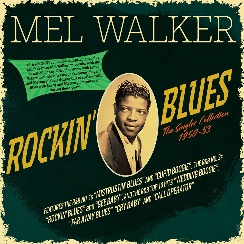 Mel Walker - Rockin' Blues: The Singles Collection 1950-53 [CD] [New CD]