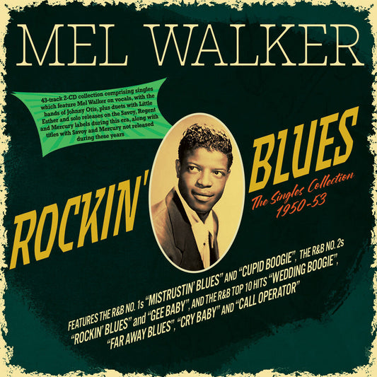 Mel Walker - Rockin' Blues: The Singles Collection 1950-53 [CD] [New CD]