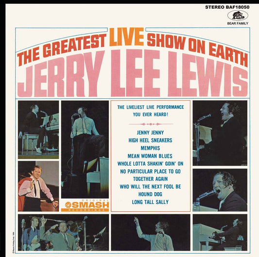 Jerry Lewis  Lee - Greatest Live Show On Earth [LP] [New Vinyl]