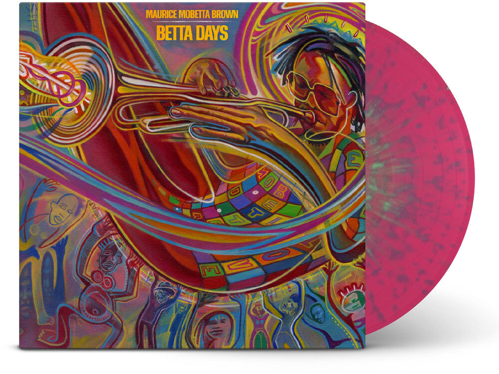 Maurice Brown  Mobetta - Betta Days [Pink/Green Colored Vinyl] [New Vinyl]