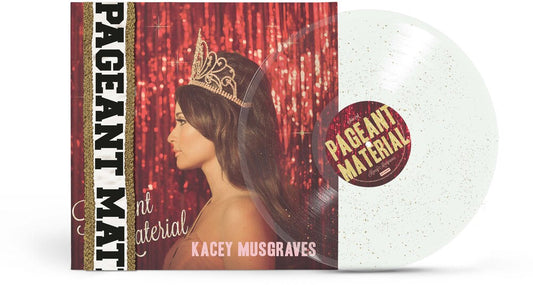 Kacey Musgraves - Pageant Material (10 Year Anniversary) [Clear Gold Glitter Vinyl] [New Vinyl]
