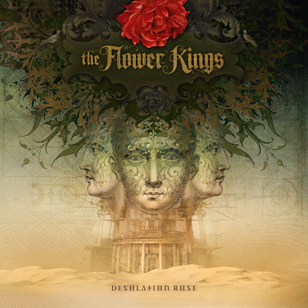 Flower Kings - Desolation Rose (Blk) [Clear Vinyl] (Red) [New Vinyl]