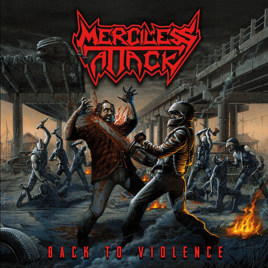 Merciless Attack - Back To Violence [Reissue] [New CD]