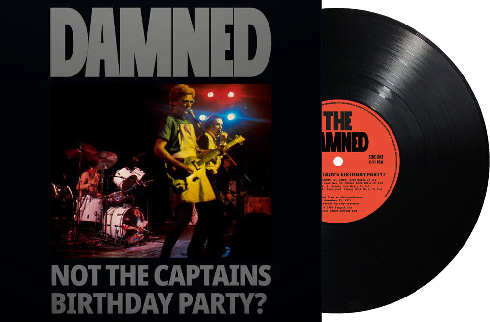 Damned - Not The Captain's Birthday Party (Blk) (Fra) [LP] Vinyl Record