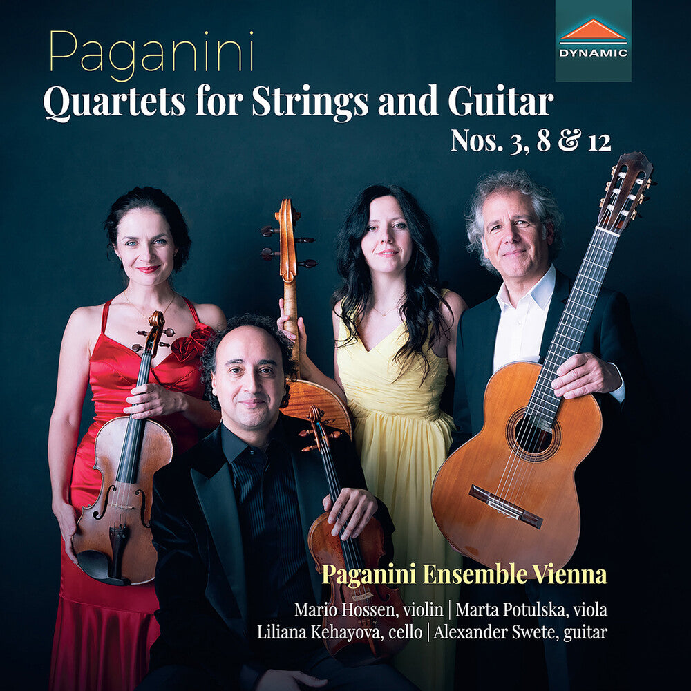 Paganini Ensemble Vienna - Nicolo Paganini: Qrts For Strsand Guitar Nos. 3 Op [CD] [New CD]