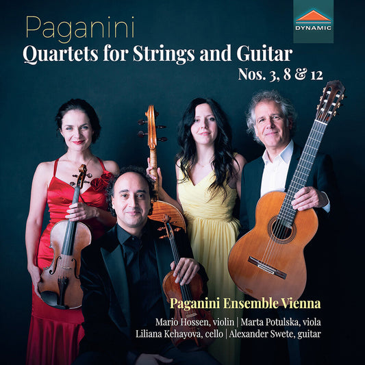 Paganini Ensemble Vienna - Nicolo Paganini: Qrts For Strsand Guitar Nos. 3 Op [CD] [New CD]