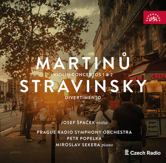 Josef Spacek - Bohuslav Martinu: Violin Concertos: Stravinsky: [CD] [New CD]