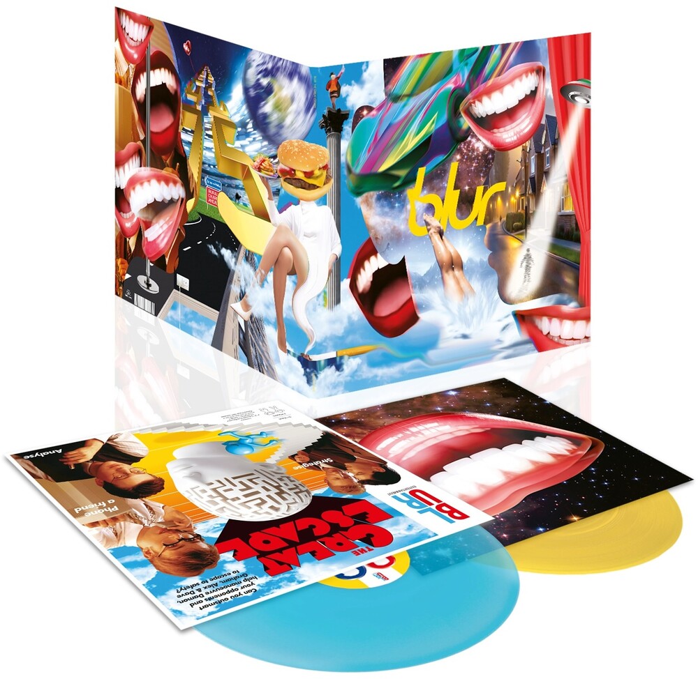 Blur - Great Escape (30th Anniversary Edition) [yellow / turquoise vinyl] [New Vinyl]