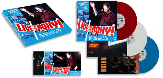 Brian Wilson - Live At The Roxy Theatre [Red White and Blue Colored Vinyl] Vinyl Record [New]