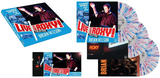 Brian Wilson - Live At The Roxy Theatre [Indie Exclusive White + Red & Blue Splatter 140g 3LP] [New Vinyl]