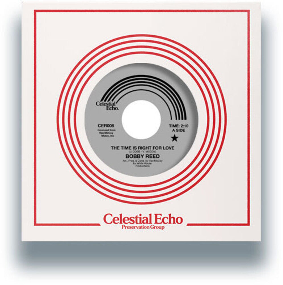 Bobby Reed - Time Is Right For Love [7" Vinyl] [New Vinyl]