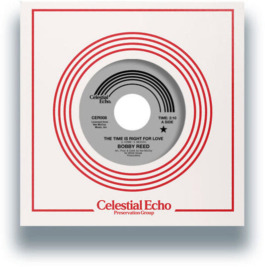 Bobby Reed - Time Is Right For Love [7" Vinyl] [New Vinyl]