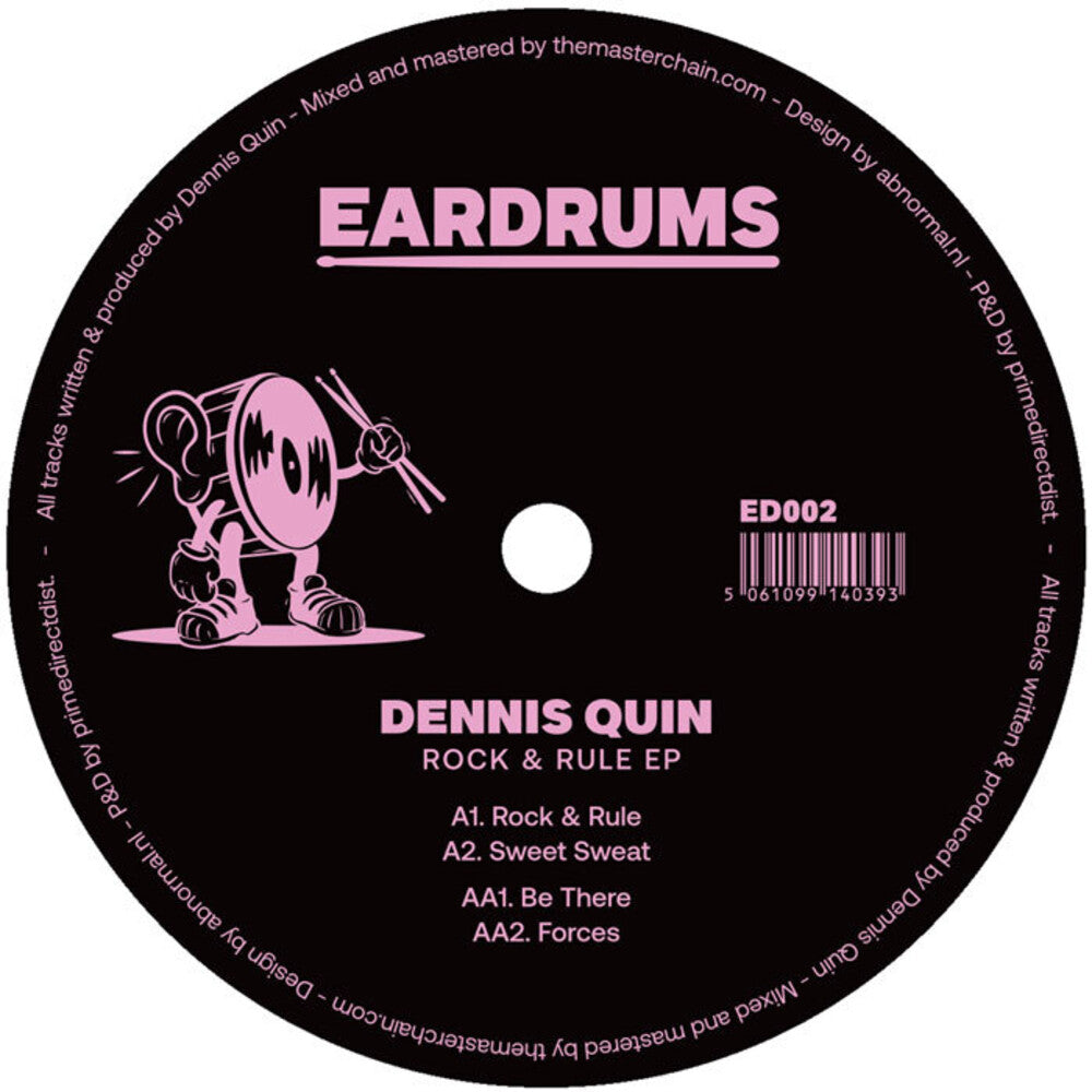 Dennis Quin - Rock & Rule (Ep) [12" Vinyl] [New Vinyl]