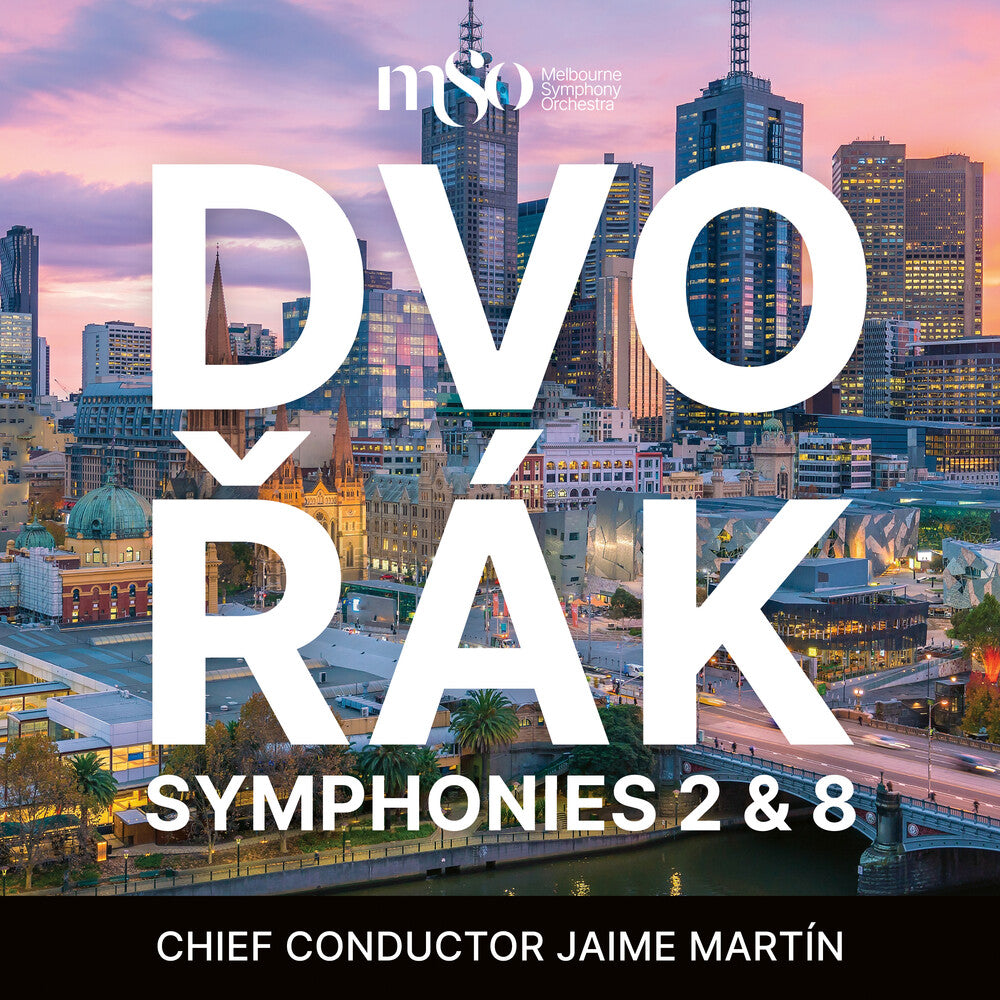 Melbourne Symphony Orchestra / Jaime Martin - Dvorak: Symphonies 2 & 8 [CD] [New CD]