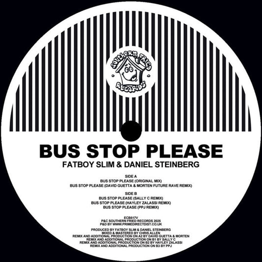 Fatboy Slim - Bus Stop Please (Remixes) [12" Vinyl] [New Vinyl]