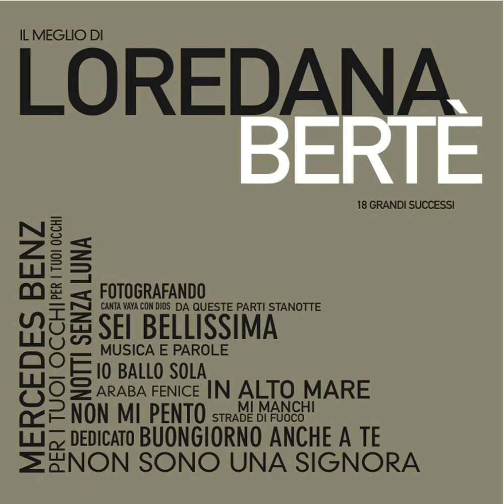 Loredana Berte - Il Meglio Di Loredana Berte (Ita) [CD]