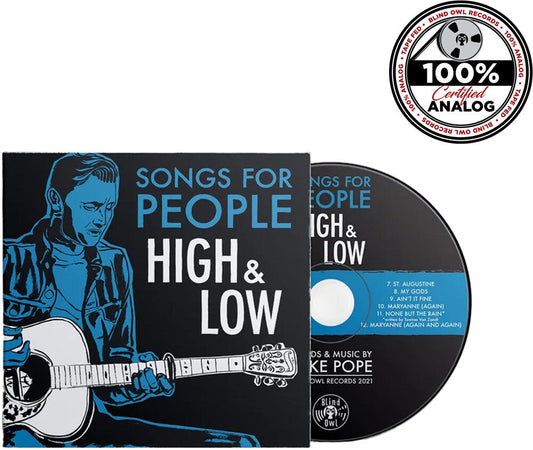 Mike Pope - Songs For People High & Low [CD] [New CD]