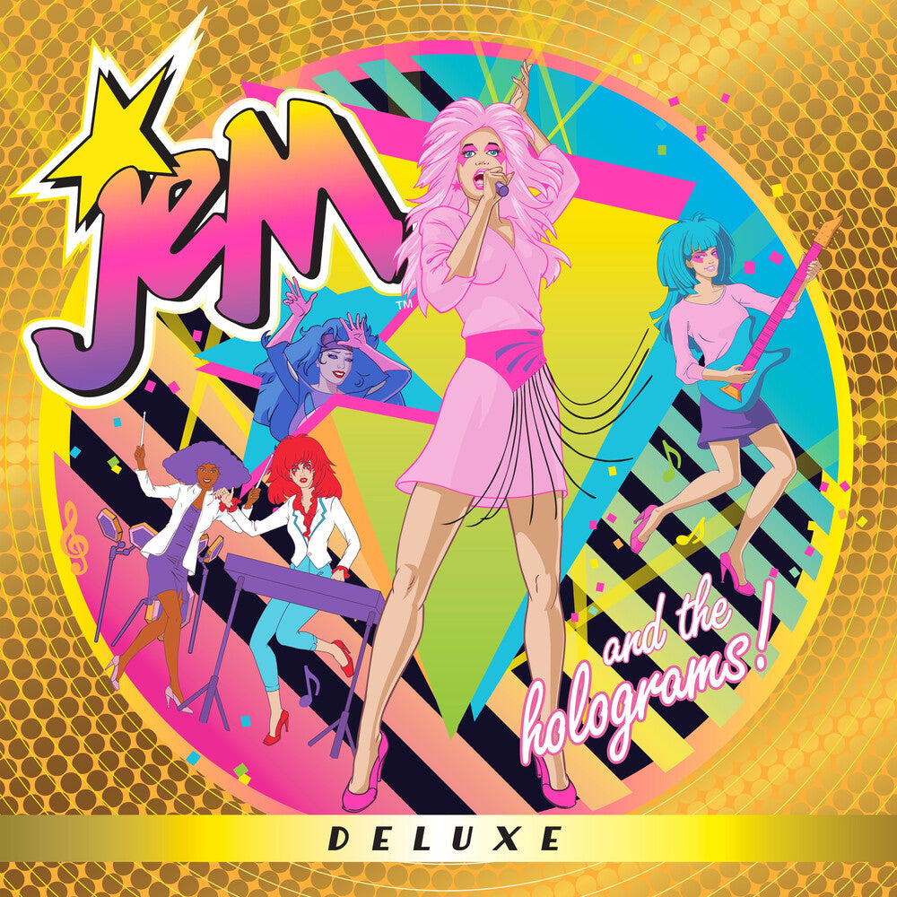 Jem And The Holograms - Jem And The Holograms (Deluxe) [Lemonade Glitter LP] [New Vinyl]
