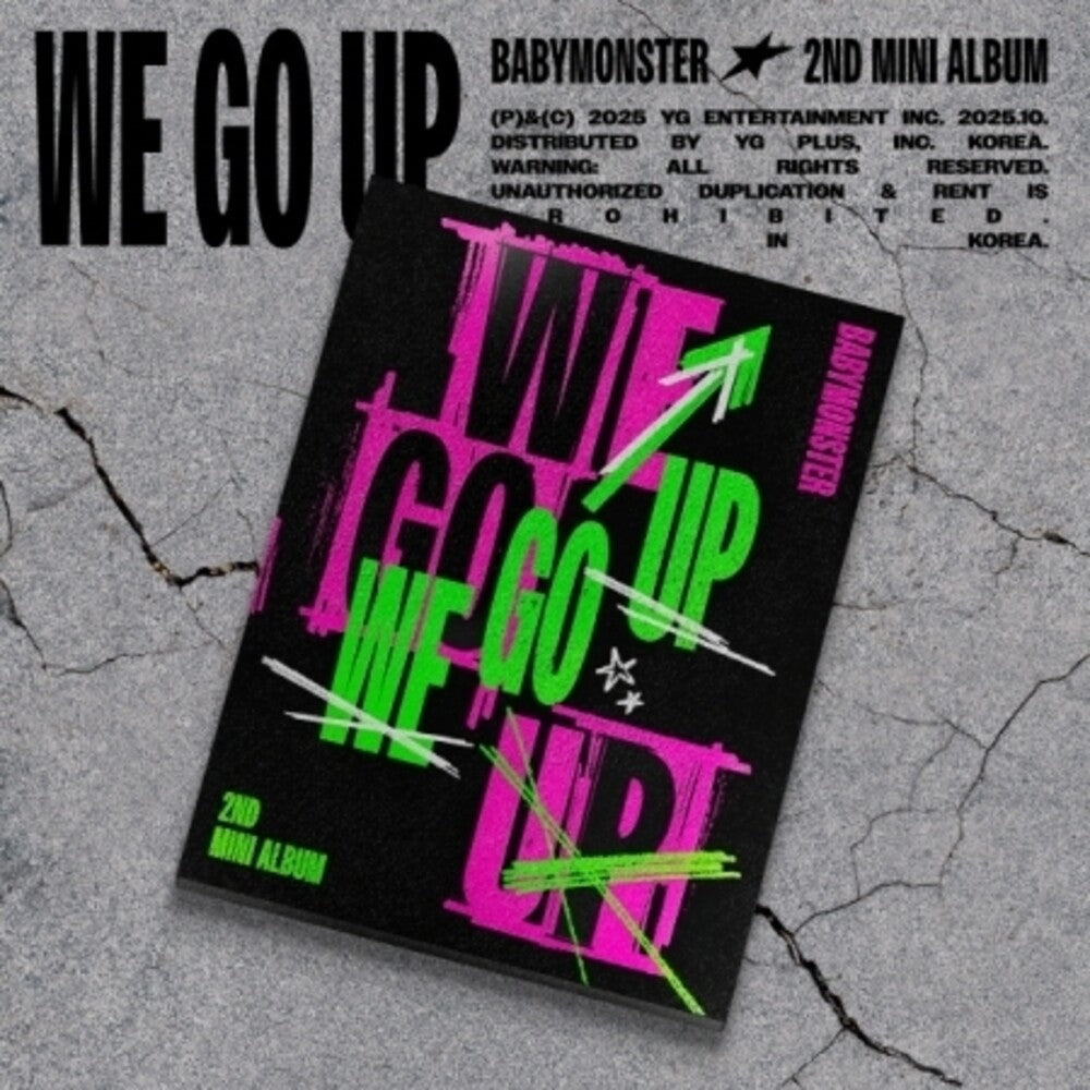 Babymonster - We Go Up - Up Version (Post) (Stic) (Pcrd) (Phob) [CD]