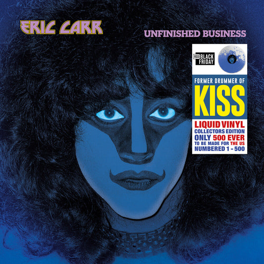 Eric Carr from KISS - Unfinished Business: The Liquid Vinyl Numbered Edition [RSD Black Friday 2025] Vinyl Record [New]