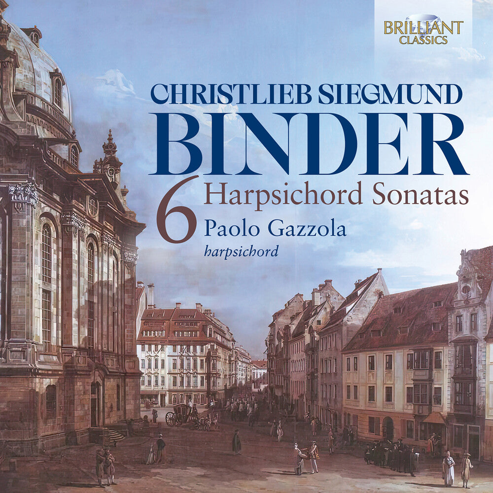 Paolo Gazzola - C.S. Binder: Six Harpsichord Sonatas [CD] [New CD]