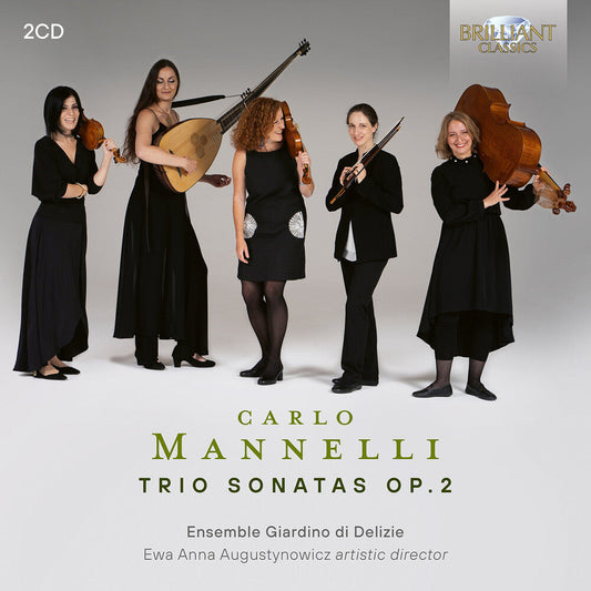 Ensemble Giardino di Delizie - Mannelli: Trio Sonatas Op. 2 [CD] [New CD]