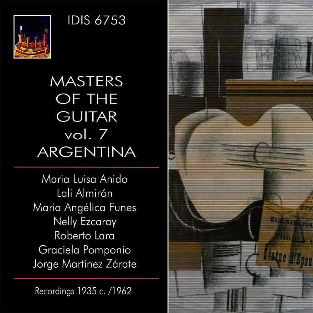 Maria Anido  Luisa - Master Of The Guitar Vol. 7 - Argentina [CD]
