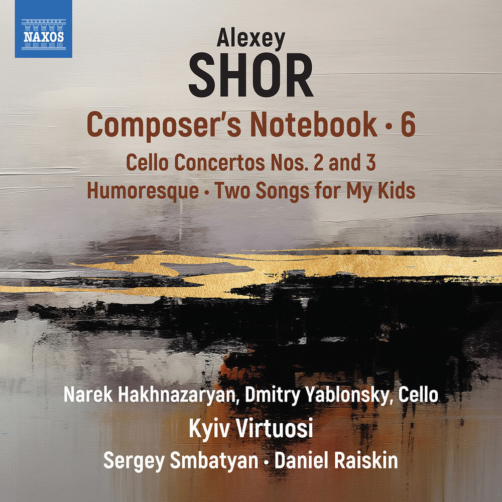 Narek Hakhnazaryan - Shor: Composer's Notebook Vol. 6 [CD] [New CD]
