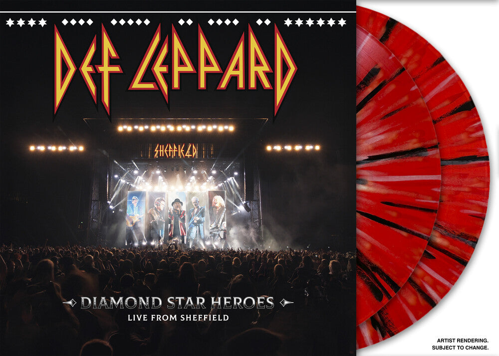Def Leppard - Diamond Star Heroes: Live from Sheffield [180g Multicolor Splatter 2 LP] [New Vinyl]