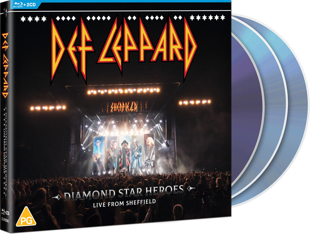 Def Leppard - Diamond Star Heroes: Live from Sheffield [Blu-ray/2 CD] [New CD]