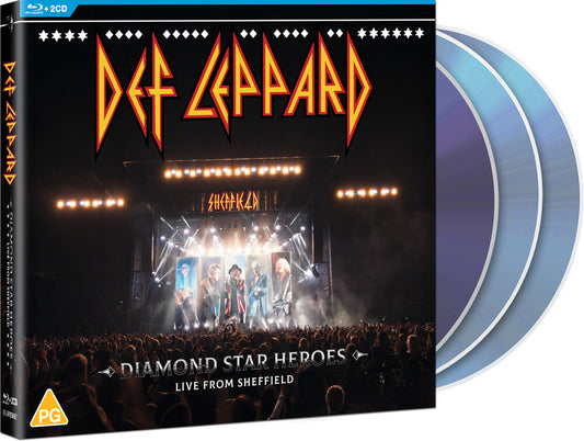 Def Leppard - Diamond Star Heroes: Live from Sheffield [Blu-ray/2 CD] [New CD]