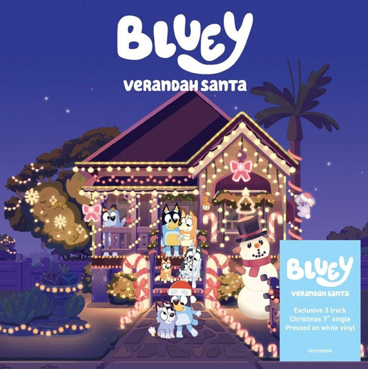Bluey - Verandah Santa [Colored Vinyl] (Wht) (Uk) [New]