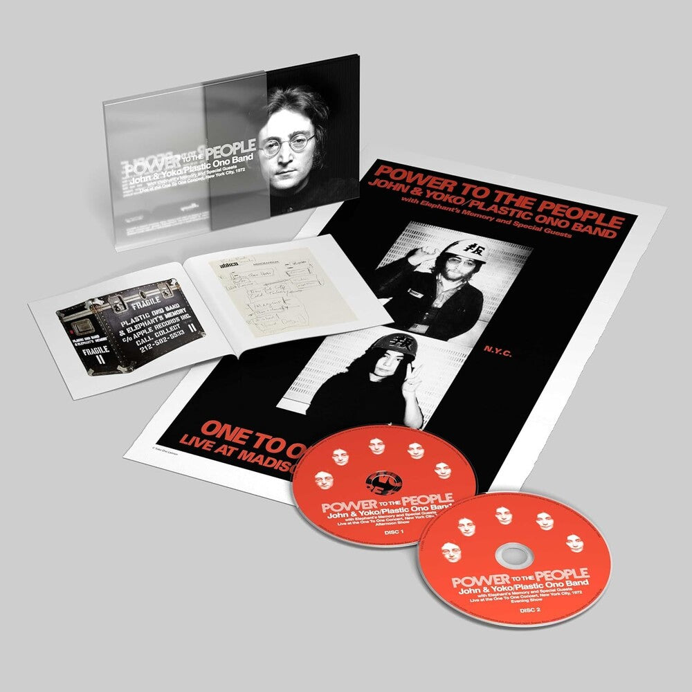 John Lennon, Plastic Ono Band - Power To The People: Live at the One To One Concert [2 CD] [New CD]