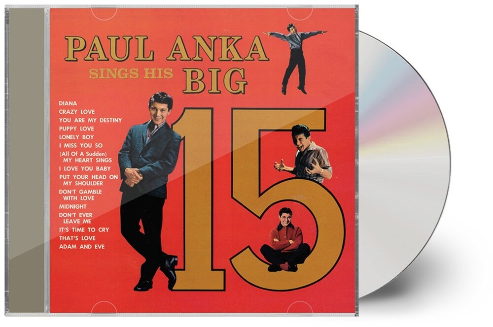 Paul Anka - Paul Anka Sings His Big 15 [CD] [New]