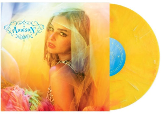 Addison Rae - Addison [Yellow Marble Vinyl] [New Vinyl]