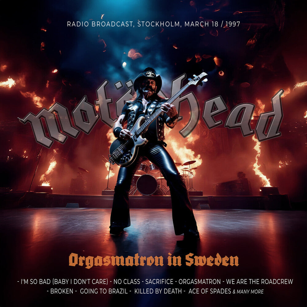 Motörhead - Orgasmatron In Sweden / Radio Broadcast 1997 [CD] [New CD]