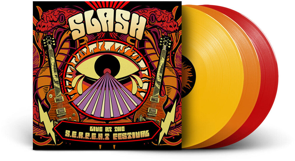 Slash - Live at the S.E.R.P.E.N.T Festival [Tri-Color 3LP] [New Vinyl]