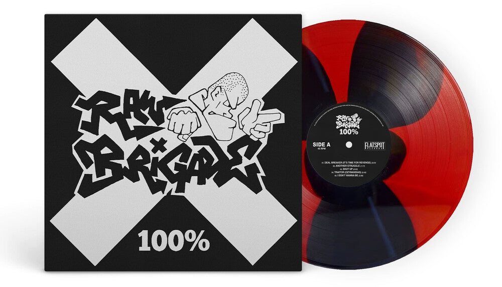 Raw Brigade - 100% [LP] [New Vinyl]