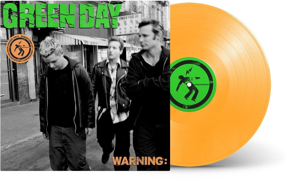 Green Day - Warning (25th Anniversary Deluxe Edition) [Neon Orange LP] [New Vinyl]